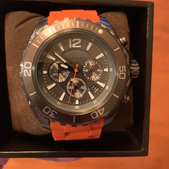 Michael Kors Drake Chronograph Watch Steel MK8234